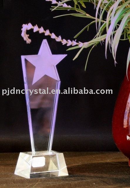 engraved glass awards. 3d laser crystal .glass awards