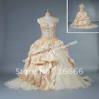 royal train wedding dress