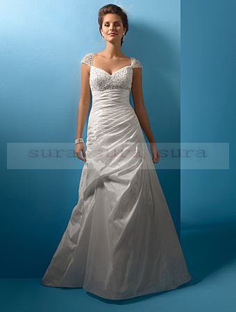 capped sleeve wedding dress. Wholesale wedding gowns: