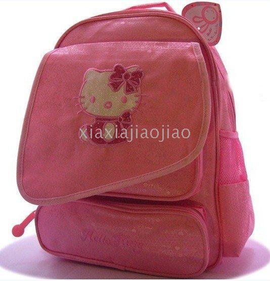 Wholesale 2010 New Fashion Hello Kitty bags/ Backpack/ bag /children school bag aby Backpack 1217