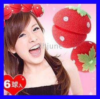 Wholesale Free Shipping Hairstyles Strawberry Balls Soft Sponge Hair Care 