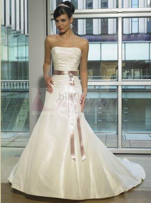 white wedding dresses with purple. New Style Wedding dresses