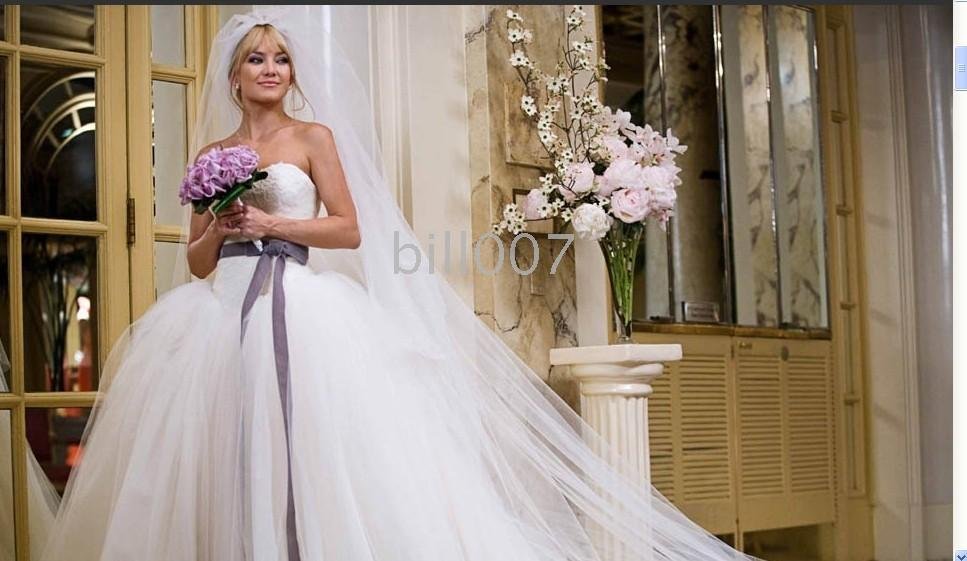 vera wang wedding dresses from bride wars. kate hudson vera wang dress