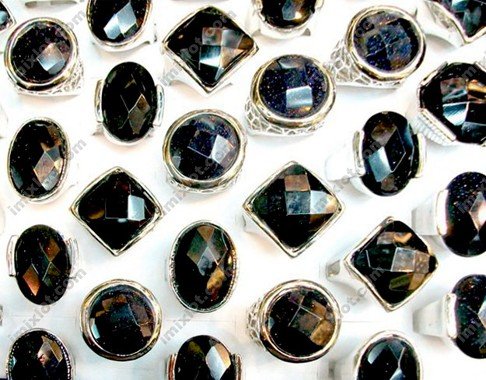 gemstone ring designs for men. Free shipping lots 30pcs men#39;s
