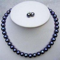 Casa Negro Perla Establece collar pendiente (China (continental))