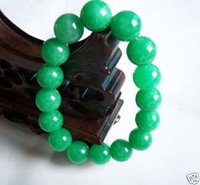 Brazalete verde hermoso brazalete de jade / Armschmuck (China (continental))