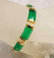 Hermosa pulsera de jade verde (China (continental))