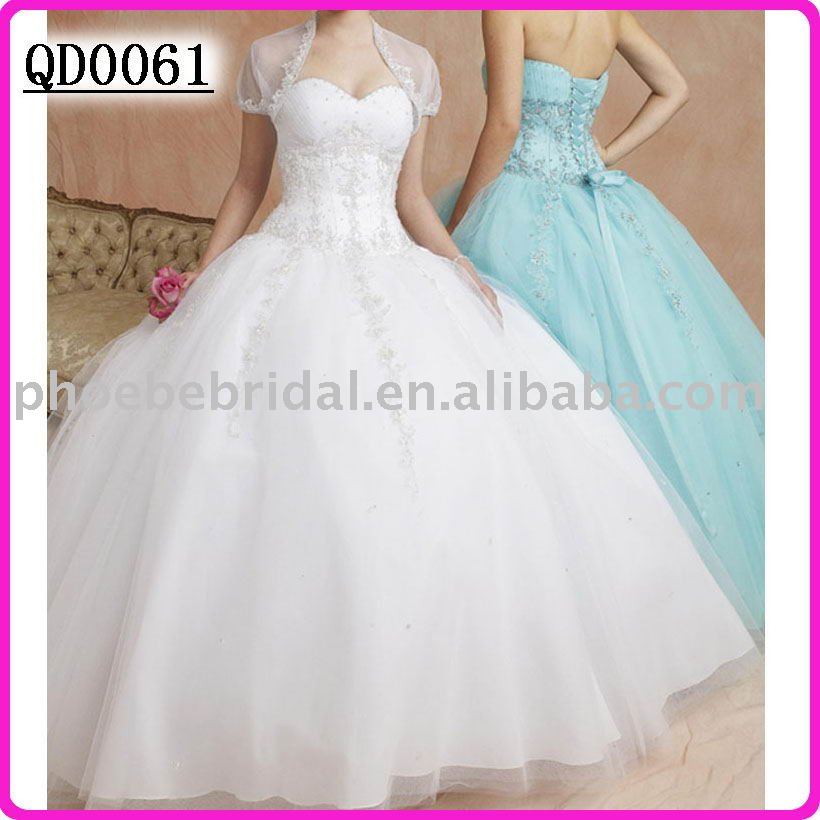 cheap sexy clothes on Shipping New Style Strapless Floor Length Ball Cheap Quinceanera Dress