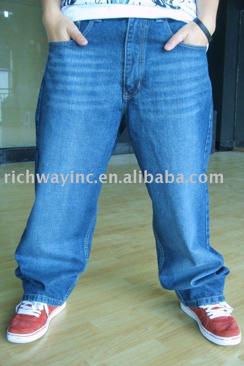 Baggy Blue Jeans