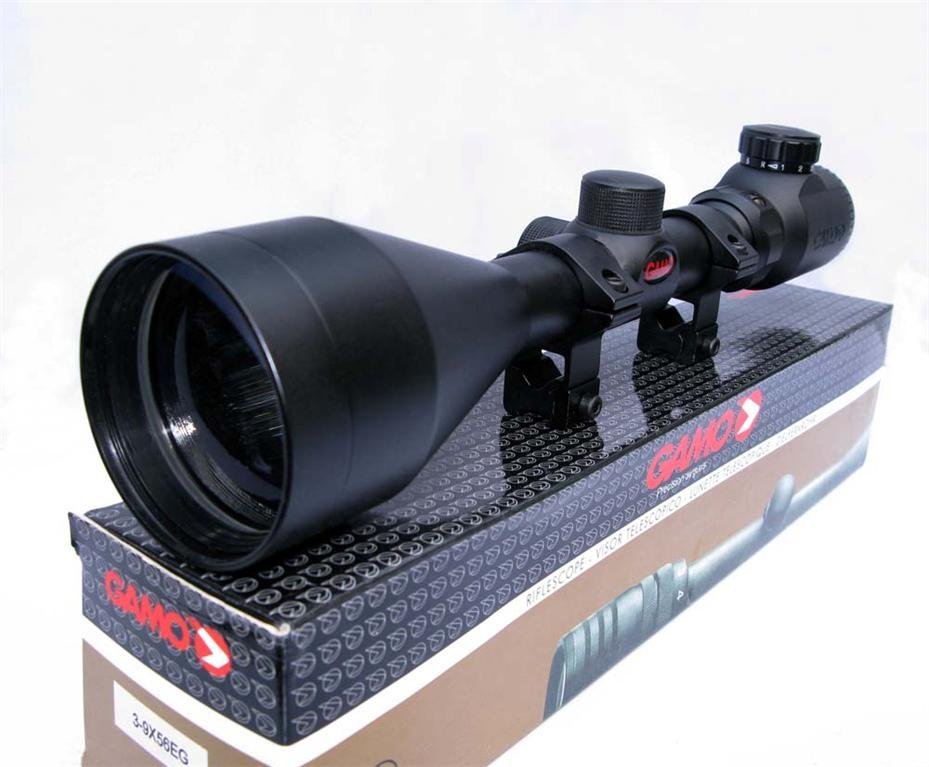 rifle scope logo. red dot rifle scope,