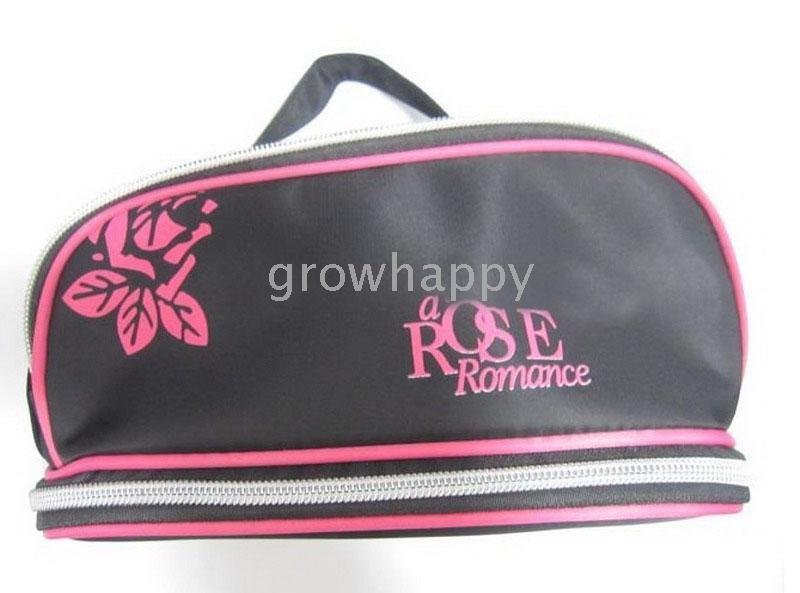 embroidered makeup bag. Wholesale vinyl cosmetic bags
