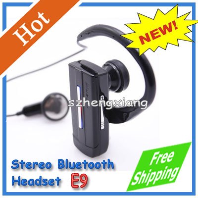 Wireless  Buds on Free Shipping 1pc Bluedio E9 Stereo Bluetooth Headset Wireless Mobile