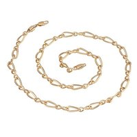 Collar de envío gratis, collar de moda de imitación, de cobre con baño de oro de 18 quilates collar, joyería Collar (China (continental))