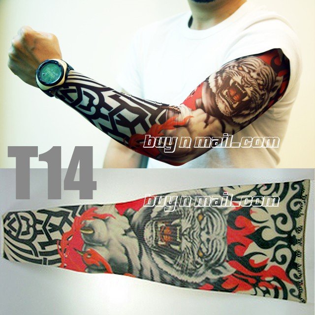 tribal tattoo sleeves. Wholesale Free shipping nylon tattoo sleeves,,tattoo body tribal,tattoo arm,body tattoo