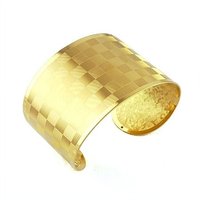 Pulsera de moda, con pulseras de cobre chapado en oro de 18 quilates, joyas pulsera de moda, Wholse y al por menor (China (continental))