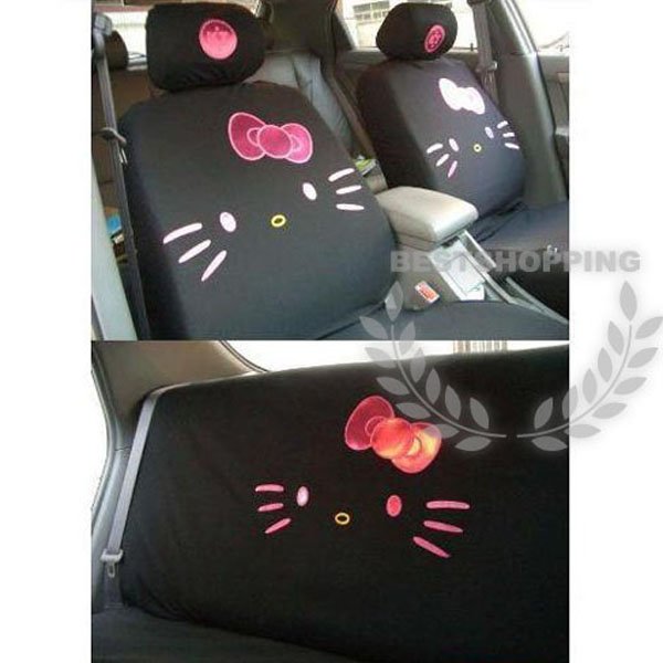 hello kitty car seat. 100%Favorable Universal 10pc Hello Kitty Car Seat Cover