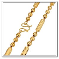 Buda cuentas de collar, collar de cadena, con el collar de cobre chapado en oro de 18 quilates, joyas Collar, Gastos de envío gratis (China (continental))