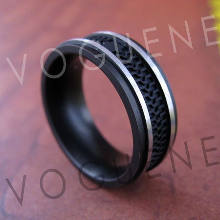 Wholesale New tire shaped stailess steel ring