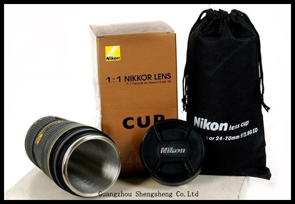 camera lens mug. Nikon lens Cup AF-S 24-70mm