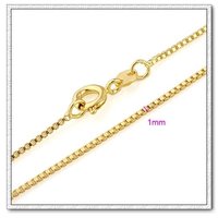Moda collar de cadena, de cobre con collar de oro 18k, joyería collar, Gastos de envío gratis (China (continental))