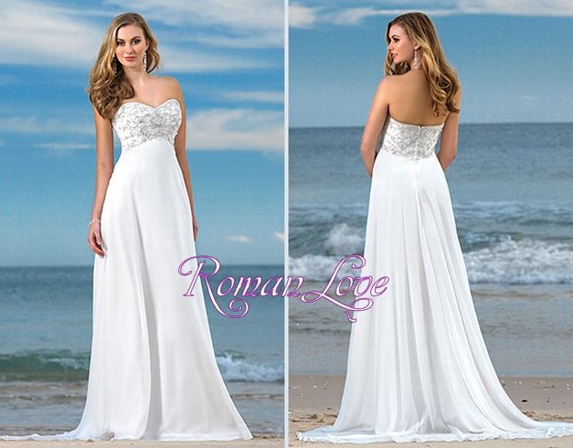 Chiffon wedding dresses feel