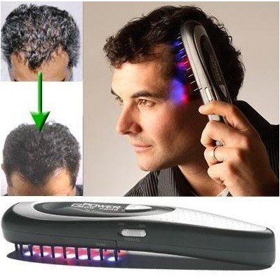 10Pcs/lot LASER POWER HAIR GROW COMB, REGROW HAIR + FREE GIFT in cooco