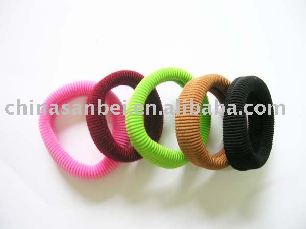 elastic ponytail holders. Hair Elastic Ties Ponytail