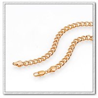 Moda collar de cadena, de cobre con collar de oro 18k, collar de joyas, Gastos de envío gratis (China (continental))