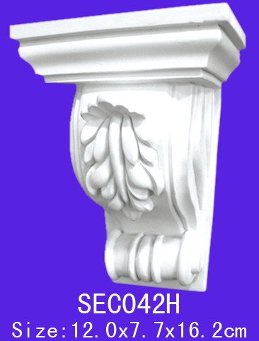 how to decorate with reclaimed corbels