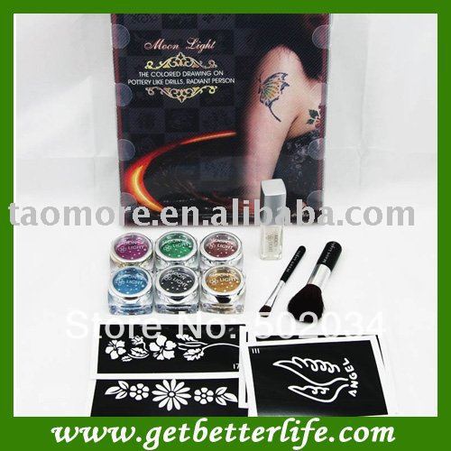 ITo save your budget by yourown mind, why not try glitter temporary tattoos, 