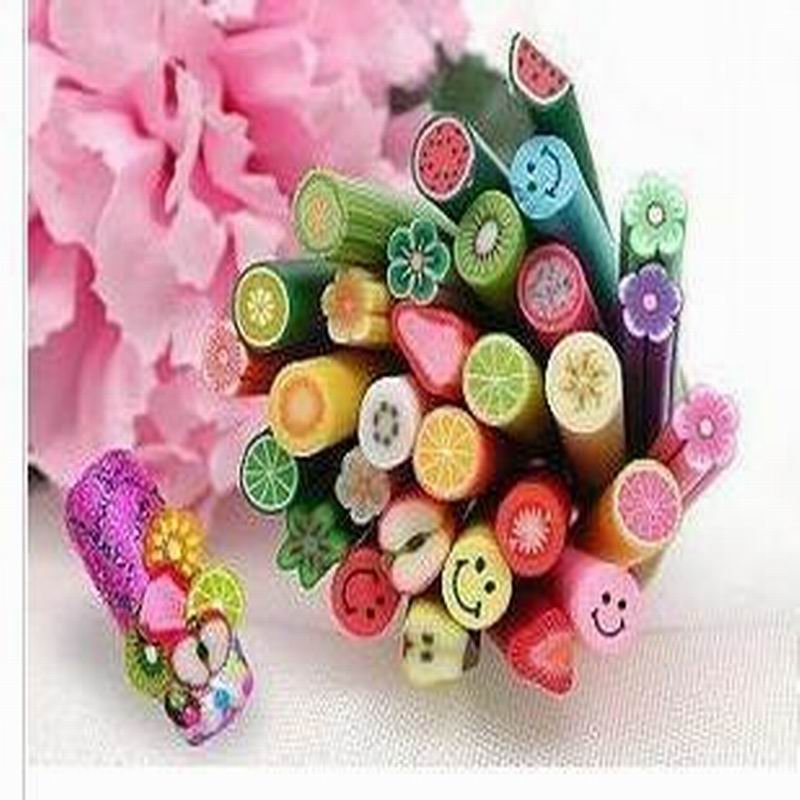 polymer clay nail art cane US 303 US 349 lot 30 pieces lot