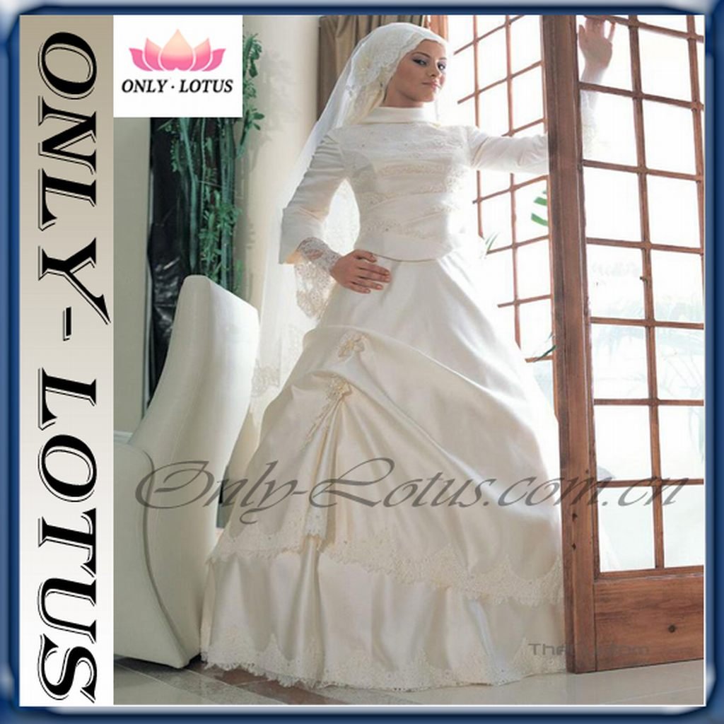 muslim wedding dress