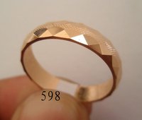 Free Shipping  Ring; A wedding ring ; 18K GP Yellow Gold  1pcs/lot  Can mix and match.(China (Mainland))