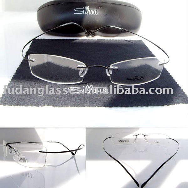 Best Women Glasses 2001003 Titanium Eyeglasses frames