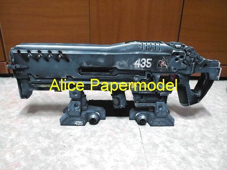 assault rifle gun. marine Assault Rifle