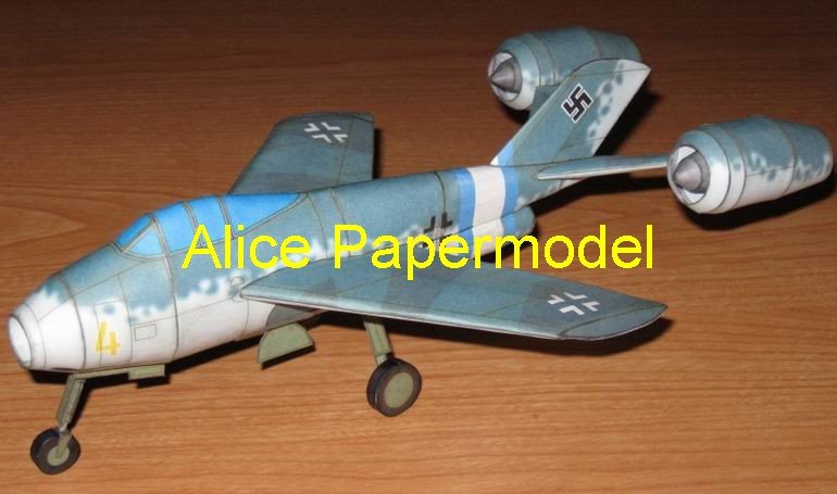 world war 2 planes german. [Alice papermodel]World War II