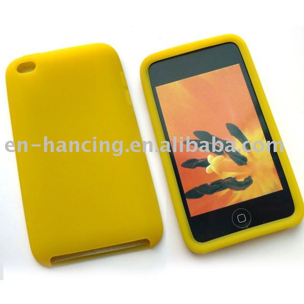 Wholesale NEW Silicone Case for ipod touch 4 accessories for touch 4