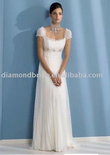 Greek style wedding dress