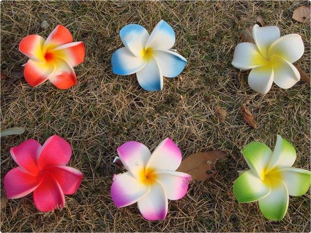 hawaiian flower sleeve tattoos