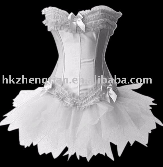 corset dress with tutu. sexy corset (plus size