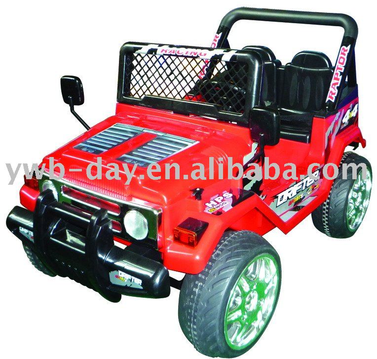 Buy RC Electric Power Ride On Kids Toy Jeep With Music MP3, Battery-perated 