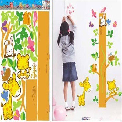  Wall Decor on Diy Home Decor  Tree And Animal Wall Stickers Children S Wall
