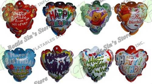 happy birthday heart balloons. 4#39;#39; Happy Birthday