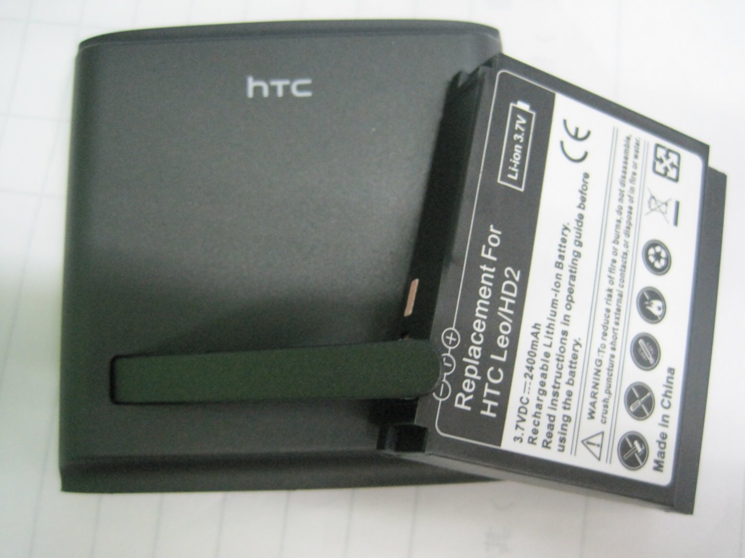 Htc hd2 battery case