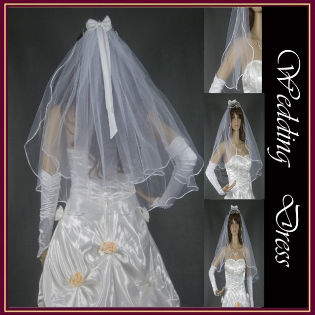 Best Seller Real Wedding Dress Bridal veil Free Shipping XMD001