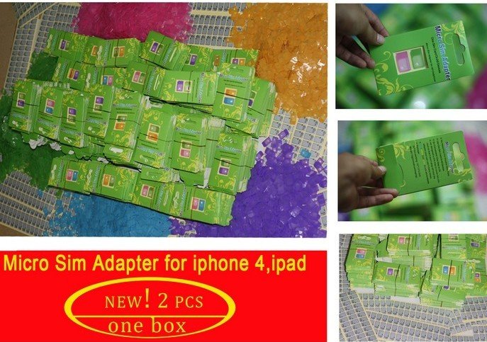 How To Open Iphone 4 Sim Tray. Micro sim Converter Adapter