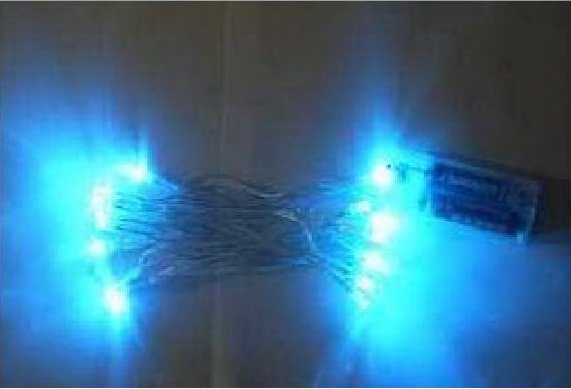Wholesale Blue Led christmas lights LED lighting Strings Christmas Wedding