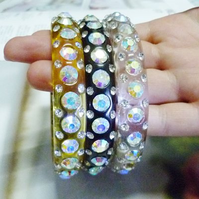 rhinestone bangle bracelets. Rhinestones Bangle