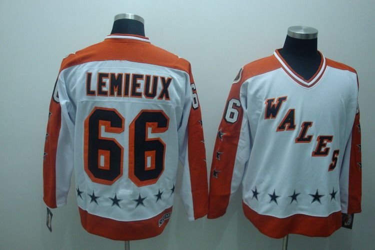 Wholesale Free shipping Pittsburgh Penguins 66# Lemieux ALL STAR WALES 