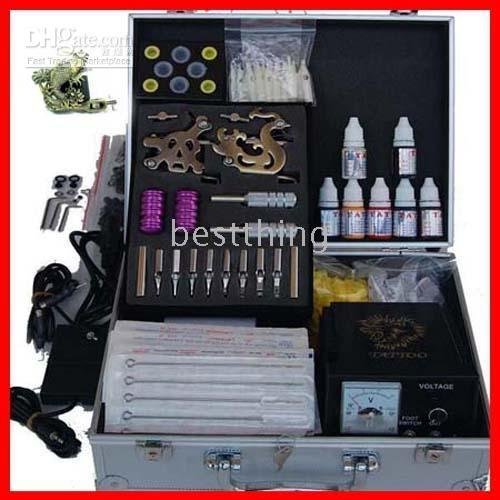 Wholesale LATEST 3 GUNS TATTOO KIT COMPLETE /All IN